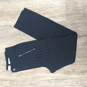 Hollister High Waist Plaid Skinny Pants